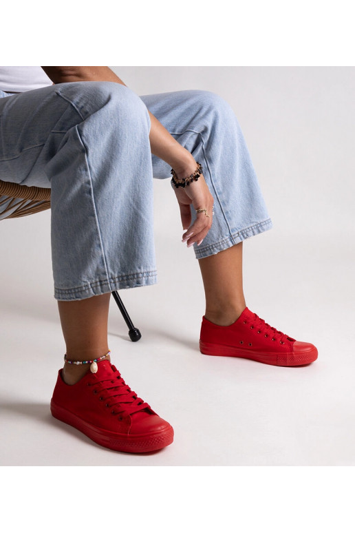 Sneakers classiche rosse Nudar