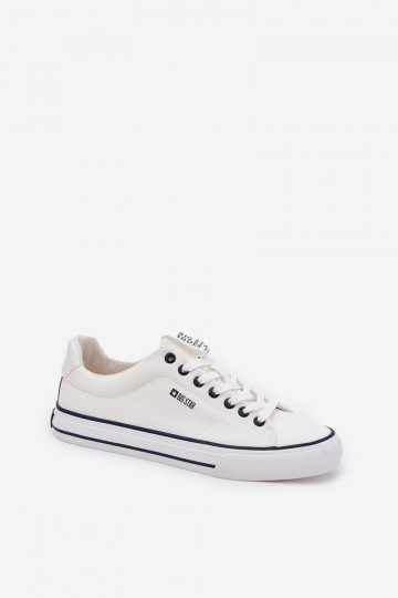 Scarpe basse da uomo Big Star NN174017 bianche