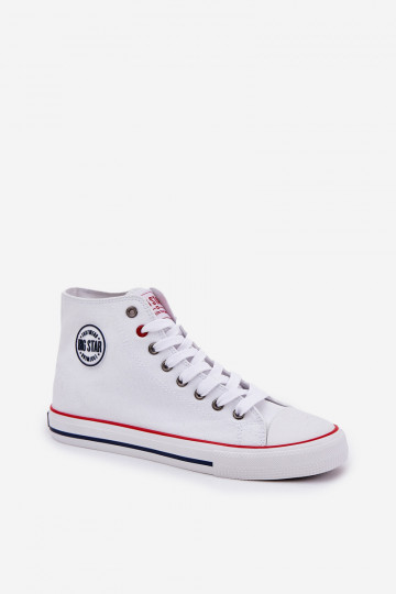 Scarpe casual da uomo Big Star NN174305 HI-POLY SYSTEM bianche