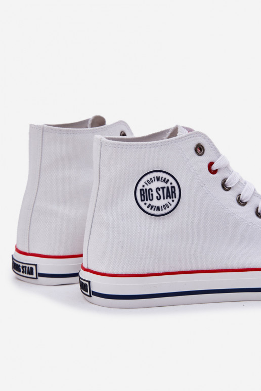  Scarpe casual da uomo Big Star NN174305 HI-POLY SYSTEM Colore bianco