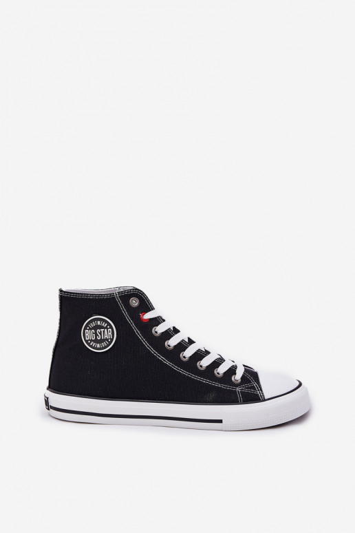  Scarpe casual da uomo Big Star NN174304 HI-POLY SYSTEM colore nero