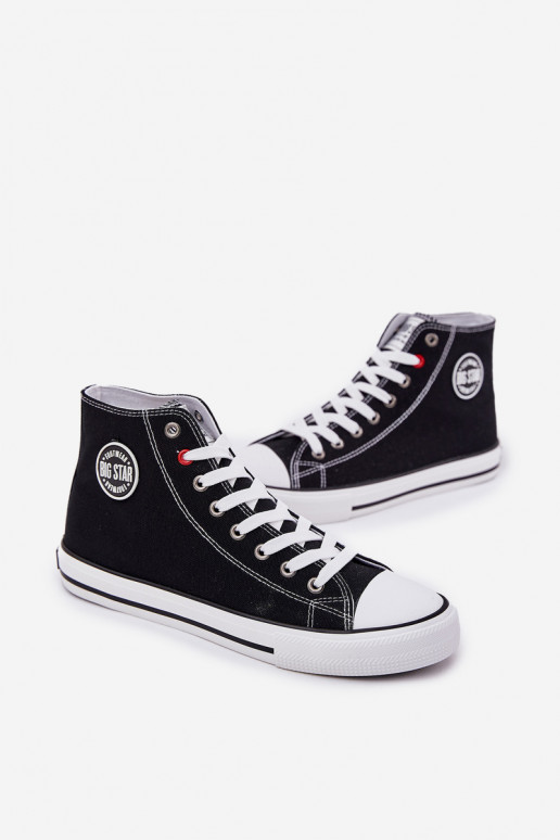  Scarpe casual da uomo Big Star NN174304 HI-POLY SYSTEM colore nero