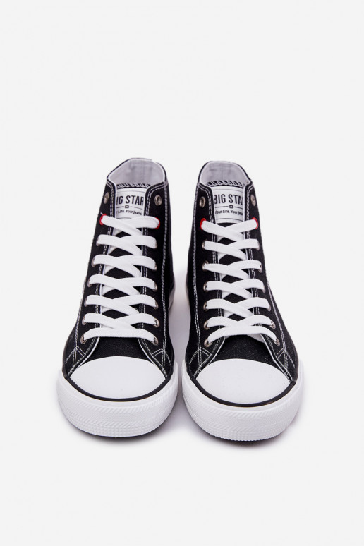  Scarpe casual da uomo Big Star NN174304 HI-POLY SYSTEM colore nero