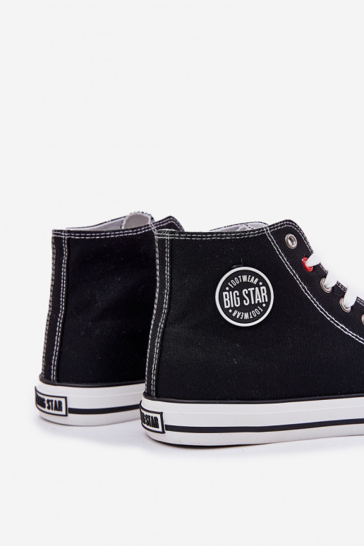  Scarpe casual da uomo Big Star NN174304 HI-POLY SYSTEM colore nero