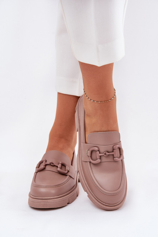 mocassini da donna Eko Pelle Con decorazioni Detalem colore kaki Seftass mocassini da donna Eko Pelle Con decorazioni Detalem colore kaki Seftass