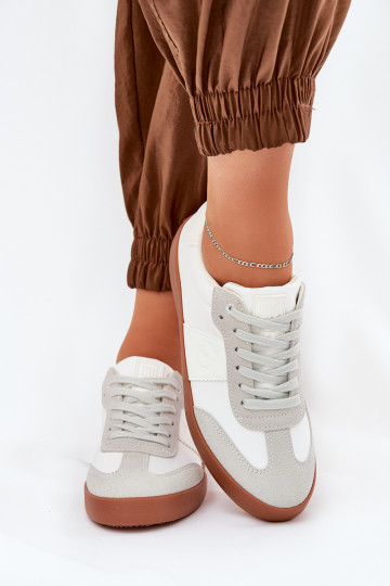Scarpe sportive da donna Big Star RR274371 colore bianco-grigio