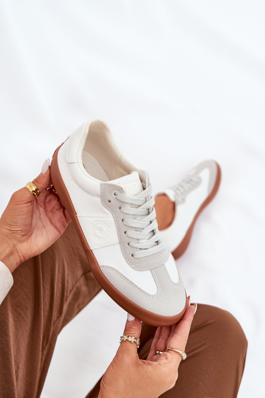 Scarpe modello sneakers Femminile Big Star RR274371 Bianco-colore grigio