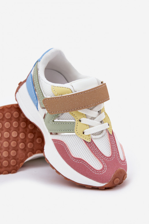 Scarpe modello sneakers Infantile con chiusure adesive Colori differenti Tezzu