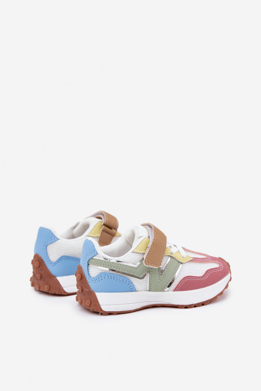 Scarpe modello sneakers Infantile con chiusure adesive Colori differenti Tezzu
