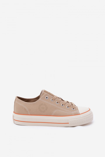Scarpe casual da uomo con una piattaforma Big Star RR174323 beige 2