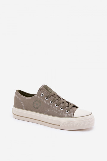 Scarpe casual verdi con piattaforma da uomo Big Star RR174325