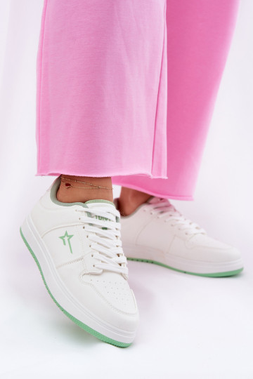 Sneakers bianche per donna Big Star RR274A246, sistema Hi-Poly