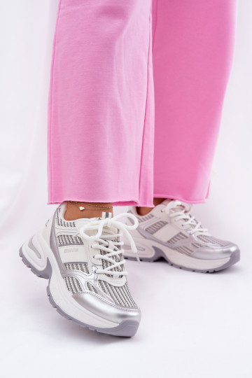 Scarpe sportive bianche da donna Big Star RR274A195 2