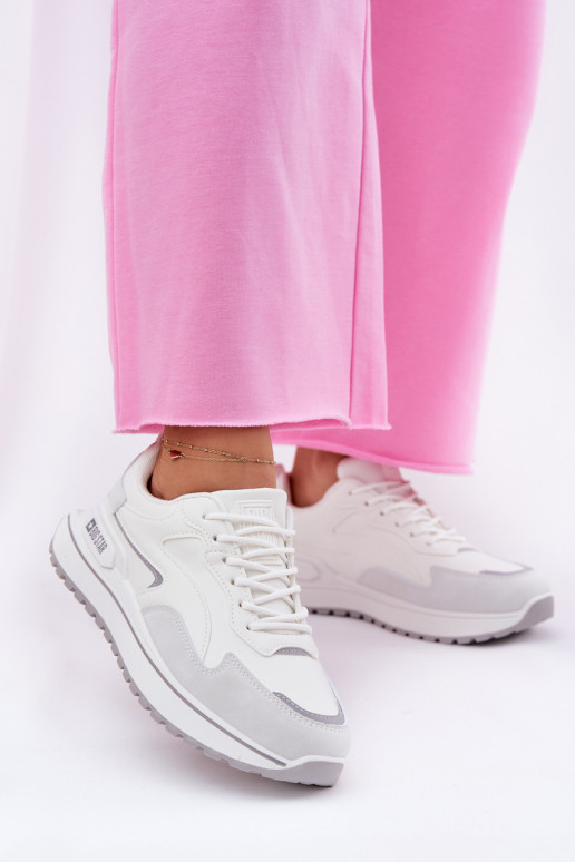 Scarpe modello sneakers Femminile Big Star RR274A213 HI-POLY SYSTEM Colore bianco