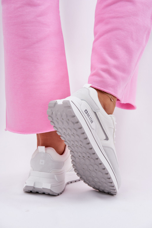 Scarpe modello sneakers Femminile Big Star RR274A213 HI-POLY SYSTEM Colore bianco