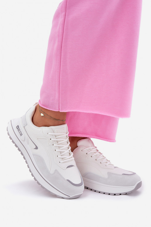 Scarpe modello sneakers Femminile Big Star RR274A213 HI-POLY SYSTEM Colore bianco