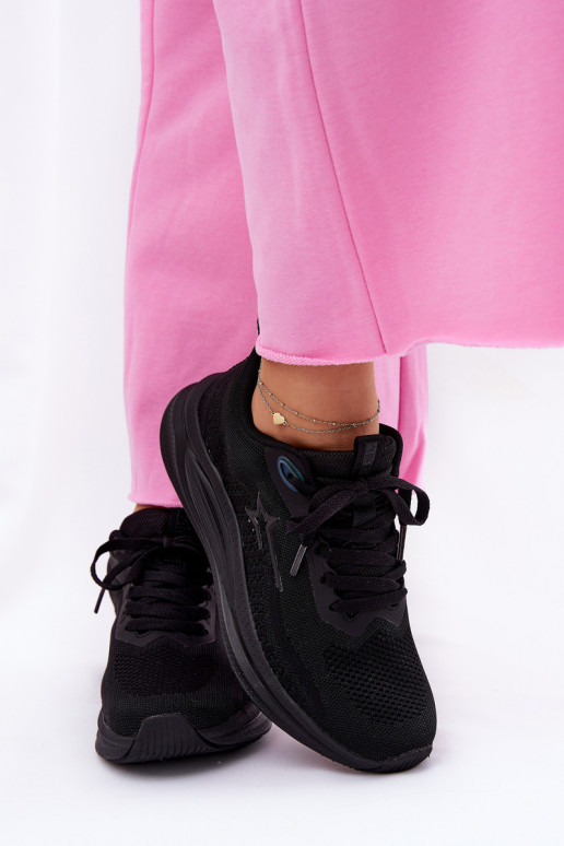 scarpe da ginnastica Scarpe modello sneakers Femminile Big Star RR274A144 HI-POLY SYSTEM colore nero