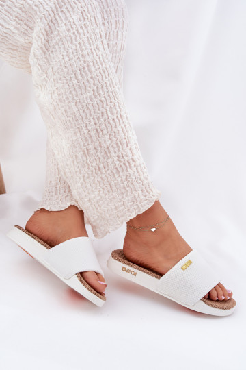 Pantofole da donna Big Star RR274A103 Colore bianco