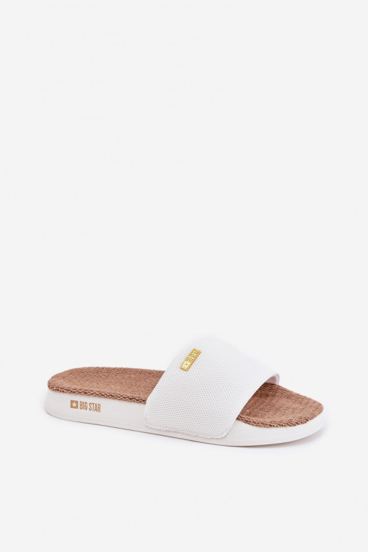 Pantofole da donna Big Star RR274A103 Colore bianco