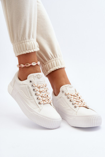 Scarpe bianche da donna Lee Cooper LCIN-24-31-2170