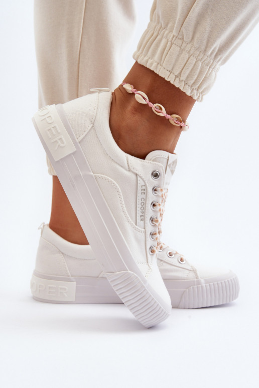 Scarpe da donna Lee Cooper LCIN-24-31-2170 Colore bianco
