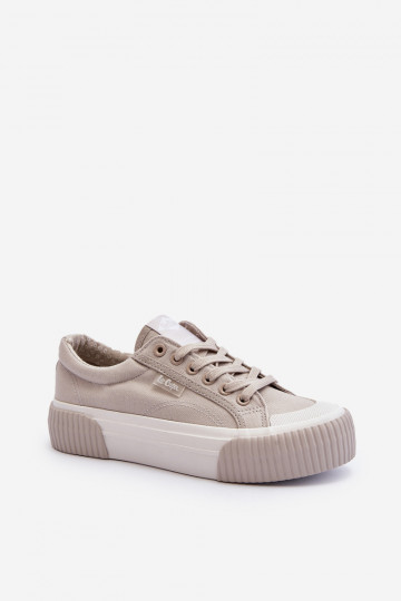 Scarpe grigie casual con suola spessa Lee Cooper LCIN-24-31-2178 2