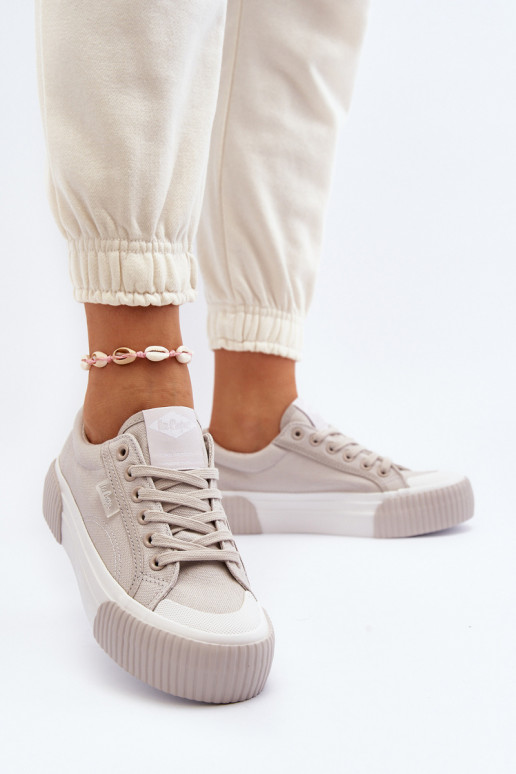 Scarpe per il tempo libero Su una suola spessa Lee Cooper LCIN-24-31-2178 colore grigio