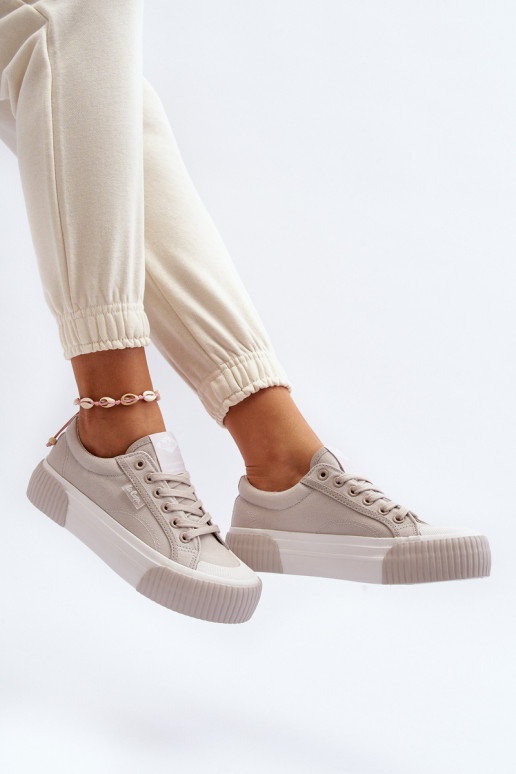 Scarpe per il tempo libero Su una suola spessa Lee Cooper LCIN-24-31-2178 colore grigio