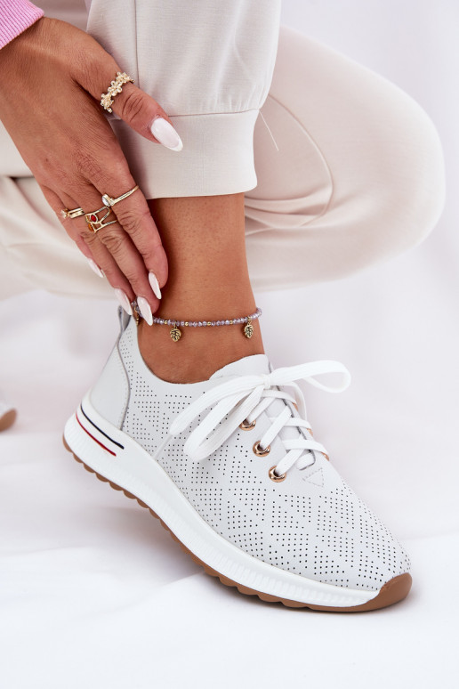 Pelle  scarpe Femminile Artiker 54C1758 Colore bianco