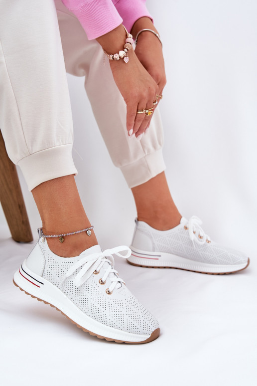 Pelle  scarpe Femminile Artiker 54C1758 Colore bianco