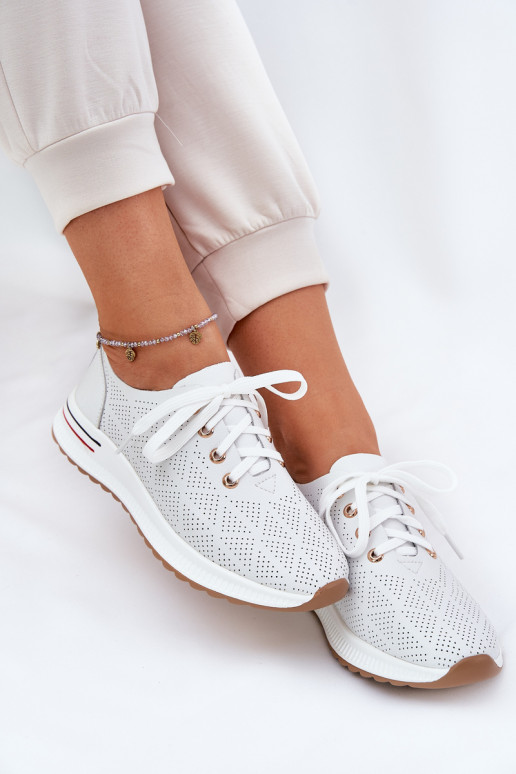 Pelle  scarpe Femminile Artiker 54C1758 Colore bianco