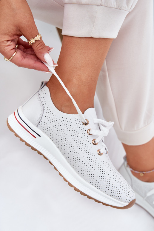 Pelle  scarpe Femminile Artiker 54C1758 Colore bianco