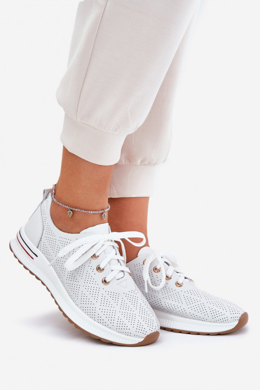 Pelle  scarpe Femminile Artiker 54C1758 Colore bianco