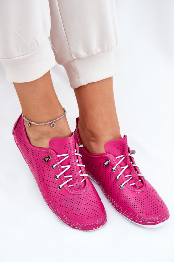 Scarpe in pelle rosa per donne Artiker 54C0830