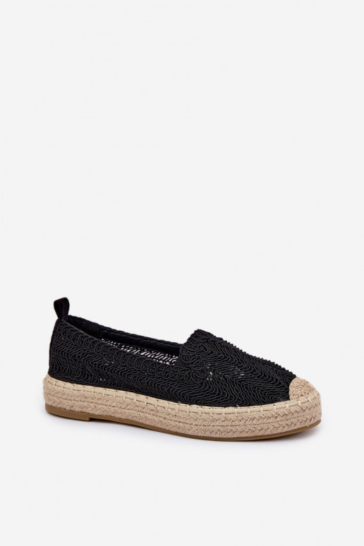 Espadrillas con una piattaforma Vinceza 17392 colore nero Espadrillas con una piattaforma Vinceza 17392 colore nero