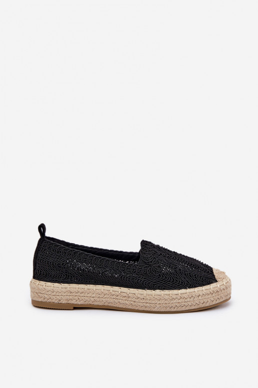 Espadrillas con una piattaforma Vinceza 17392 colore nero Espadrillas con una piattaforma Vinceza 17392 colore nero