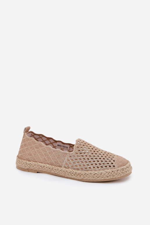 Espadrillas Con treccia Vinceza 13625 beige