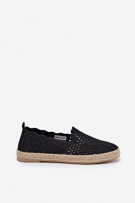 Espadrillas Con treccia Vinceza 13625 colore nero Espadrillas Con treccia Vinceza 13625 colore nero