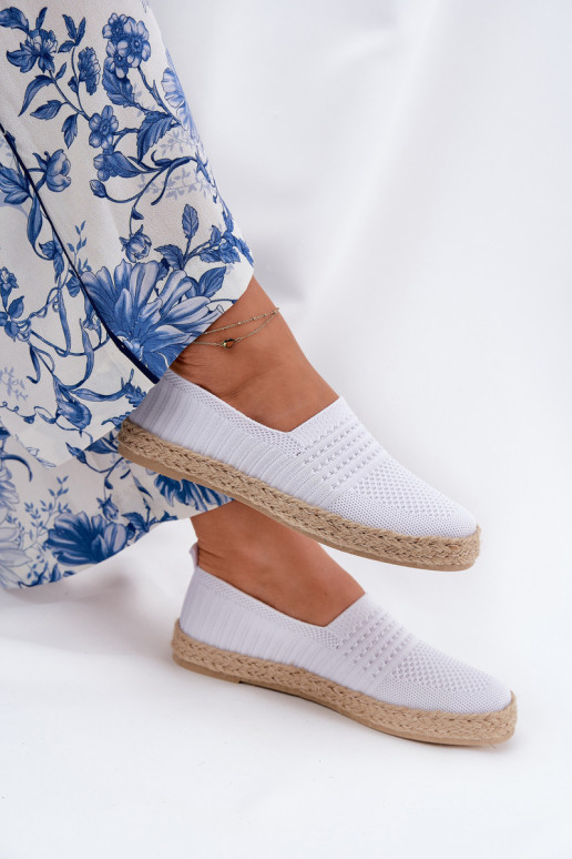 Femminile espadrillas Con treccia Vinceza 13624 Colore bianco Femminile espadrillas Con treccia Vinceza 13624 Colore bianco