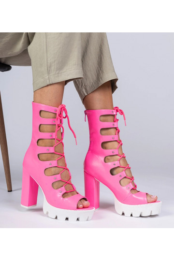 Stivali rosa da donna con... 2