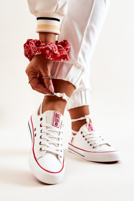 Femminile  scarpe casual BIG STAR JJ274123 Colore bianco