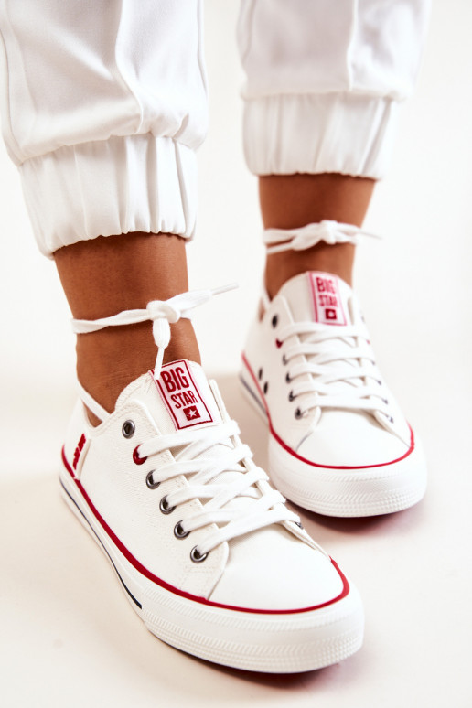 Femminile  scarpe casual BIG STAR JJ274123 Colore bianco