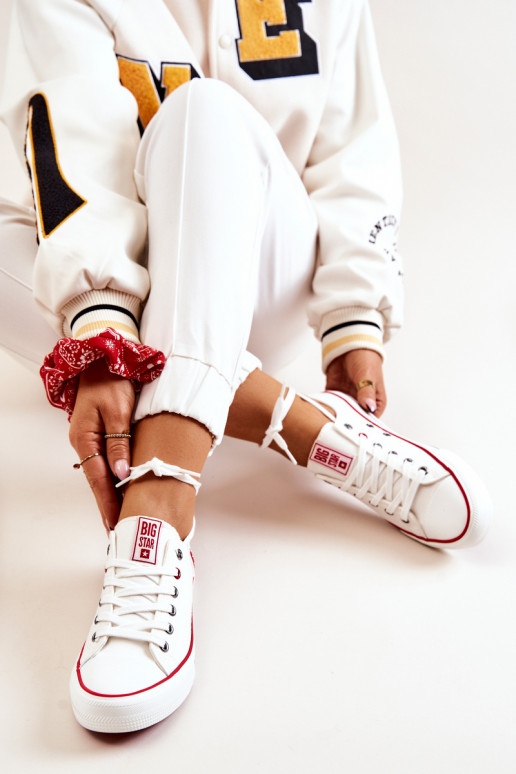 Femminile  scarpe casual BIG STAR JJ274123 Colore bianco