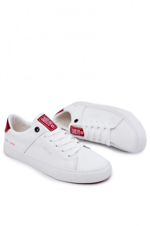 Pelle Deveschio Scarpe da ginnastica Big Star JJ174106 Bianco-colore rosso
