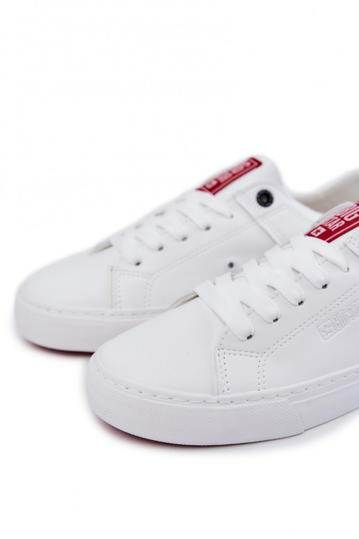 Pelle Deveschio Scarpe da ginnastica Big Star JJ174106 Bianco-colore rosso