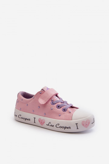 Scarpe casual rosa per bambini Lee Cooper LCIN-24-02-2160