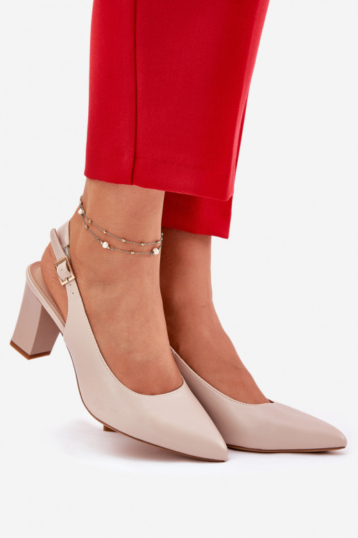 Conveniente Scarpe con i tacchi Sergio Leone SK162 beige