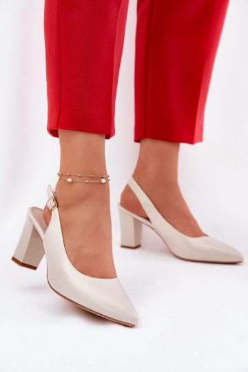 Conveniente Scarpe con i tacchi Sergio Leone SK162 madreperla
