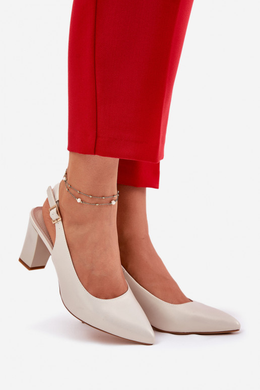 Conveniente Scarpe con i tacchi Sergio Leone SK162 madreperla