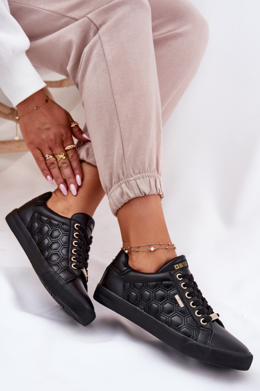 Scarpe per il tempo libero in ecopelle Big Star RR274323 colore nero